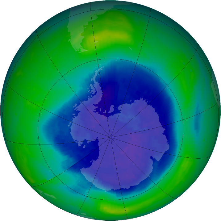 Ozone Map 1987-09-19